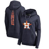Carlos Beltran Houston Astros   Women's Backer Pullover Hoodie - Navy