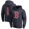 Dustin Pedroia Boston Red Sox   Backer Pullover Hoodie - Navy