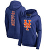 Jacob deGrom New York Mets   Women's Backer Pullover Hoodie - Royal