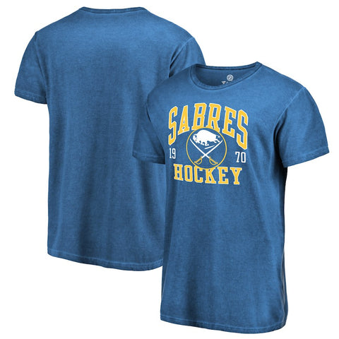 Buffalo Sabres   Vintage Collection Old Favorite Shadow Washed T-Shirt - Navy