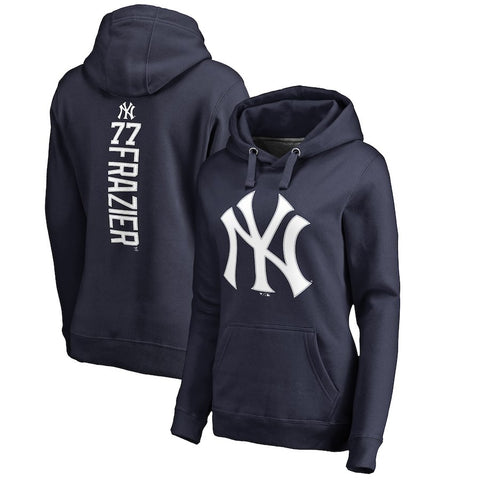 Clint Frazier New York Yankees   Women's Backer Pullover Hoodie - Navy