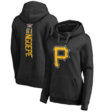 Gift Ngoepe Pittsburgh Pirates   Women's Backer Pullover Hoodie - Black