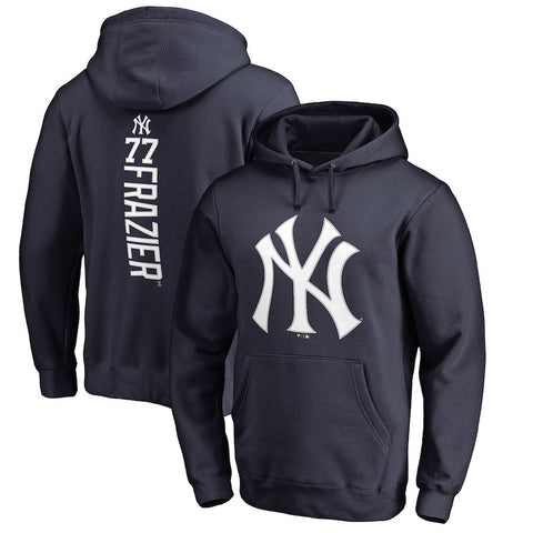 Clint Frazier New York Yankees   Backer Pullover Hoodie - Navy