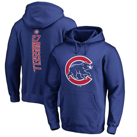 Addison Russell Chicago Cubs   Backer Pullover Hoodie - Royal