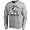 Cleveland Indians   Disney MLB Tradition Pullover Sweatshirt - Heathered Gray