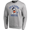 New York Mets   Disney MLB Tradition Pullover Sweatshirt - Heathered Gray