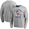 New York Mets   Disney MLB Tradition Pullover Sweatshirt - Heathered Gray