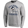 San Diego Padres   Disney MLB Tradition Pullover Sweatshirt - Heathered Gray
