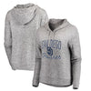 San Diego Padres Let Loose by RNL Women's Cozy Collection Steadfast Pullover Hoodie - Heathered Gray