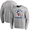 Texas Rangers   Disney MLB Tradition Pullover Sweatshirt - Heathered Gray
