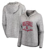 Los Angeles Angels Let Loose by RNL Women's Cozy Collection Steadfast Pullover Hoodie - Heathered Gray