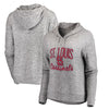 St. Louis Cardinals Let Loose by RNL Women's Cozy Collection Steadfast Pullover Hoodie - Heathered Gray