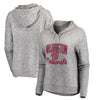 Washington Nationals Let Loose by RNL Women's Cozy Collection Steadfast Pullover Hoodie - Heathered Gray