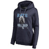 Tampa Bay Rays   Women's Roll Deep with the Empire Pullover Hoodie - Navy