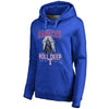 Texas Rangers   Women's Roll Deep with the Empire Pullover Hoodie - Royal