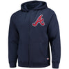 Atlanta Braves Stitches Fleece Full-Zip Hoodie