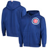 Chicago Cubs Stitches Fleece Full-Zip Hoodie