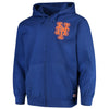 New York Mets Stitches Fleece Full-Zip Hoodie
