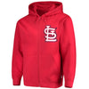 St. Louis Cardinals Stitches Fleece Full-Zip Hoodie