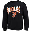 Baltimore Orioles Stitches Pullover Crew Sweatshirt