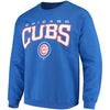 Chicago Cubs Stitches Pullover Crew Sweatshirt
