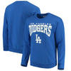 Los Angeles Dodgers Stitches Pullover Crew Sweatshirt