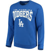 Los Angeles Dodgers Stitches Pullover Crew Sweatshirt