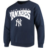 New York Yankees Stitches Pullover Crew Sweatshirt