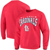 St. Louis Cardinals Stitches Pullover Crew Sweatshirt