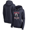 Atlanta Braves   Women's Roll Deep with the Empire Pullover Hoodie - Navy