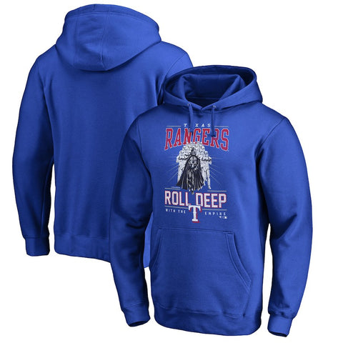 Texas Rangers   Roll Deep with the Empire Pullover Hoodie - Royal