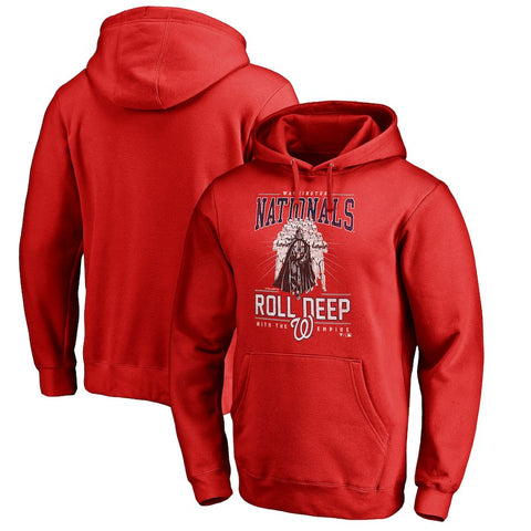 Washington Nationals   Roll Deep with the Empire Pullover Hoodie - Red