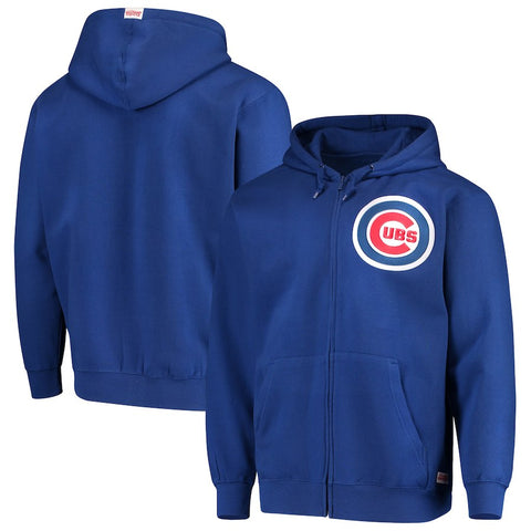 Chicago Cubs Stitches Fleece Full-Zip Hoodie