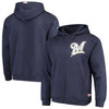 Milwaukee Brewers Stitches Fleece Full-Zip Hoodie
