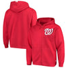 Washington Nationals Stitches Fleece Full-Zip Hoodie