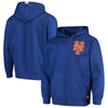 New York Mets Stitches Fleece Full-Zip Hoodie