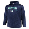 Seattle Mariners Majestic Big & Tall Ultra Streak Hoodie