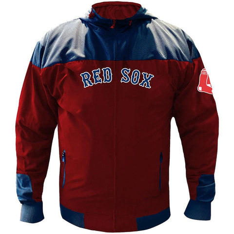 Boston Red Sox Majestic Mesh Tricot Jacket