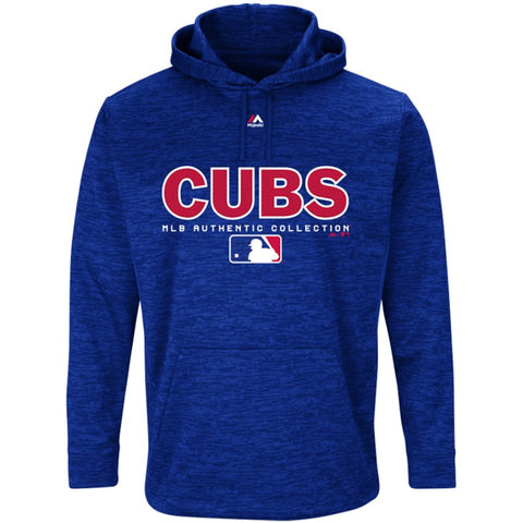 Chicago Cubs Majestic Big & Tall Ultra Streak Hoodie