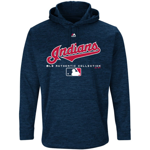 Cleveland Indians Majestic Big & Tall Ultra Streak Hoodie