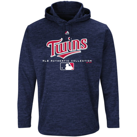 Minnesota Twins Majestic Big & Tall Ultra Streak Hoodie