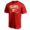 Calgary Flames   Vintage Collection Line Shift Big and Tall T-Shirt - Red