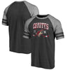 Arizona Coyotes   Vintage Collection Line Shift Tri-Blend Raglan T-Shirt - Black