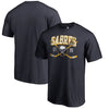Buffalo Sabres   Vintage Collection Line Shift Big and Tall T-Shirt - Navy