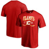 Calgary Flames   Vintage Collection Line Shift Big and Tall T-Shirt - Red