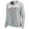 Houston Astros   Women's 2017 World Series Bound Big Inning Cozy Crewneck Raglan Sweatshirt - Heathered Gray