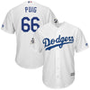 Yasiel Puig Los Angeles Dodgers Majestic 2017 World Series Bound Cool Base Player Jersey