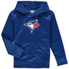 Toronto Blue Jays Youth Team Logo Fleece Pullover Hoodie - Royal