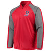 Boston Red Sox G-III Sports by Carl Banks Fast Track Raglan Half-Zip Pullover Jacket