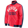 Boston Red Sox G-III Sports by Carl Banks Final Four Full-Zip Track Jacket